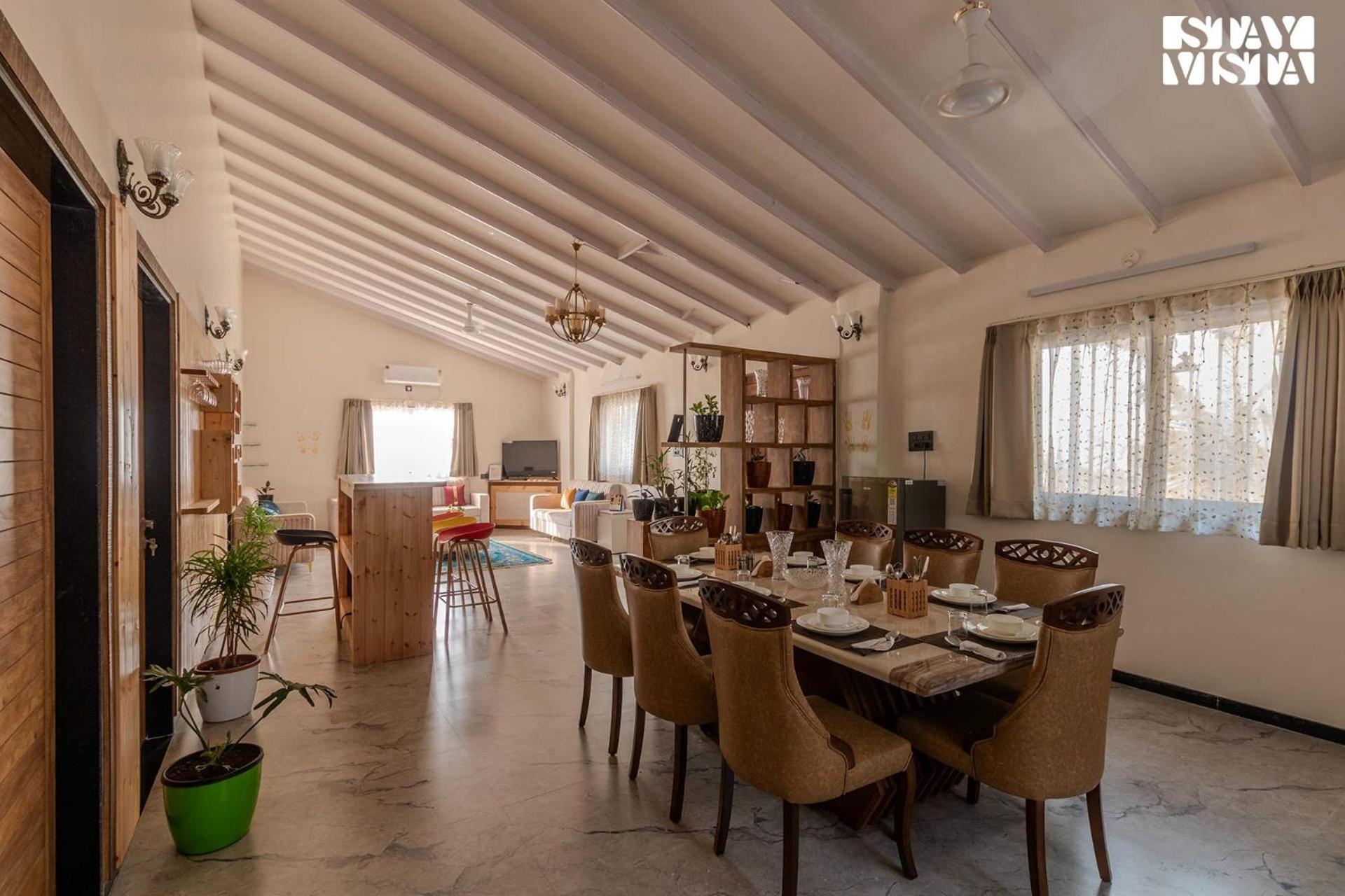 נאסיק Stayvista'S Harvest Haven - Pool-View Villa With Deck & Machan Near Sula מראה חיצוני תמונה